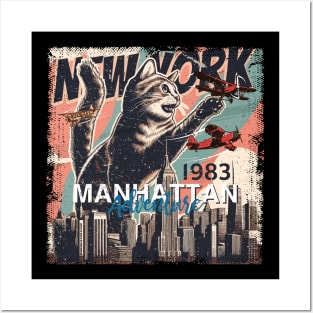 Manhattan Memories: Exploring the Essence of New York in 1983 Posters and Art
